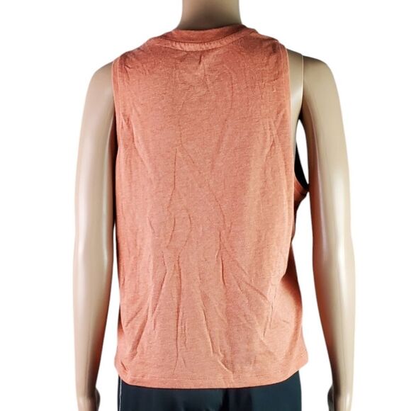 Municipal Heather Orange & Black Tank Top - Picture 2 of 5